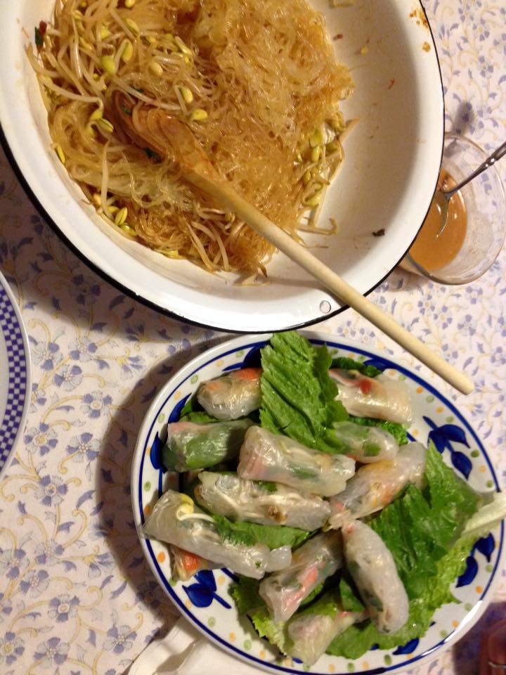 Spring Rolls Cellophane Noodles