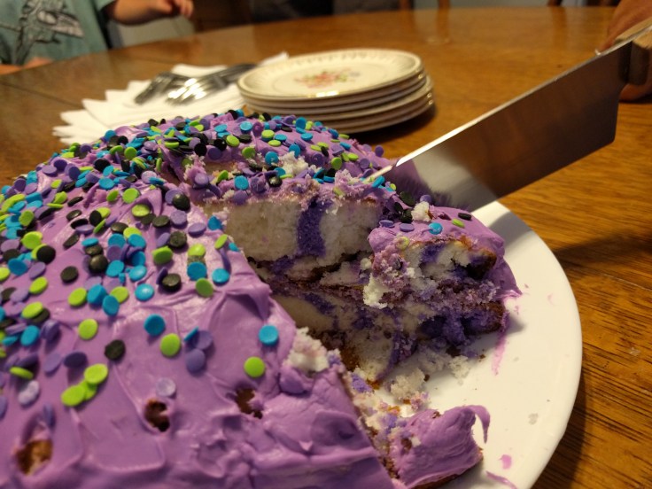 Purple Rain Cake